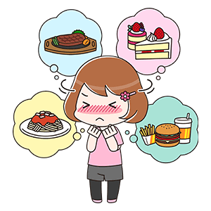 食べ放題で悩む人